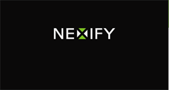 Desktop Screenshot of nexify.com